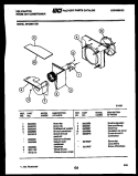 AIR HANDLING PARTS Diagram and Parts List for MH309G1QB  Kelvinator Air Conditioner