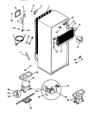 SYSTEM Diagram and Parts List for MRT18GRCD1  Frigidaire Refrigerator