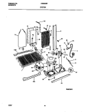 SYSTEM Diagram and Parts List for FRS20ZSFB0  Frigidaire Refrigerator