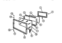 Part Location Diagram of 5303201944 Frigidaire HANDLE