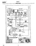 WIRING DIAGRAM Diagram and Parts List for FEB556CETE  Frigidaire Wall Oven