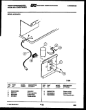 ELECTRICAL PARTS Diagram and Parts List for AC051N7Z1  Frigidaire Air Conditioner