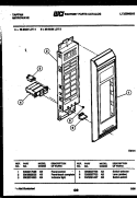 CONTROL PANEL Diagram and Parts List for 56-9338-10-05  Tappan Microwave