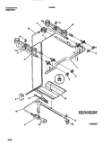 BURNER Diagram and Parts List for 30-2241-00-05  Tappan Range