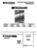COVER Diagram and Parts List for FDP635RFR0  Frigidaire Dishwasher