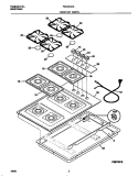 Part Location Diagram of 5303304031 Frigidaire SUPPORT