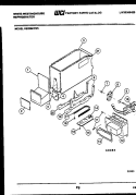 ICE DISPENSER Diagram and Parts List for RS229MCD0  Frigidaire Refrigerator