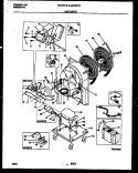 UNIT PARTS Diagram and Parts List for MDD50TG1  Gibson Dehumidifier