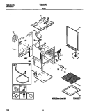 BODY Diagram and Parts List for TGF330WCWD  Tappan Range