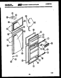 Part Location Diagram of G170232-17 Frigidaire TRIM, RACK (ORDER TAPE)