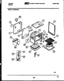 BODY PARTS Diagram and Parts List for 31-2239-00-05  Tappan Range