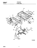 P12C0083 CONTROL PANEL Diagram and Parts List for FWTB69RGS0  Frigidaire Washer