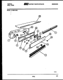 CONTROL PANEL Diagram and Parts List for 11-4369-00-02  Tappan Wall Oven