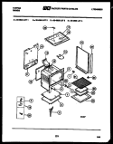 BODY PARTS Diagram and Parts List for 30-4688-00-04  Tappan Range