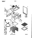BODY Diagram and Parts List for 30-2552-00-02  Tappan Range