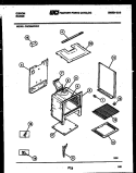BODY PARTS Diagram and Parts List for CGC3M2WXC  Gibson Range