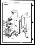 DOOR PARTS Diagram and Parts List for SC24C7WTLB  Gibson Dishwasher
