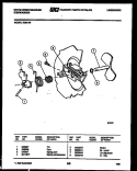 CAM Diagram and Parts List for SU211MR  Frigidaire Dishwasher