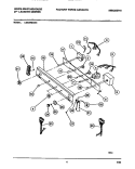 CONTROL PANEL Diagram and Parts List for LE400MXW3  Frigidaire Washer Dryer Combo
