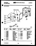 ELECTRICAL PARTS Diagram and Parts List for M418F2EA  Kelvinator Air Conditioner