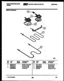 BROILER PARTS Diagram and Parts List for KF320JDW4  Kelvinator Range