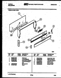 BACKGUARD Diagram and Parts List for 30-2251-00-02  Tappan Range
