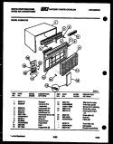 Part Location Diagram of 5300462602 Frigidaire FRONT-PANEL COMPL