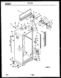 CABINET PARTS Diagram and Parts List for WRT17NRBD0  Frigidaire Refrigerator