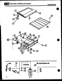 POWER CONTROL Diagram and Parts List for 56-1207-10-01  Tappan Microwave