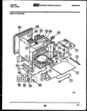 WRAPPER AND BODY PARTS Diagram and Parts List for 57-2709-10-03  Tappan Microwave Oven Combo