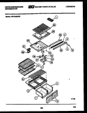 Part Location Diagram of 3206124 Frigidaire MULLION-COFFEE