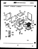 BODY PARTS Diagram and Parts List for 37-2538-23-01  Tappan Range