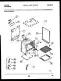 BODY PARTS Diagram and Parts List for 30-2242-00-01  Tappan Range
