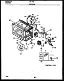 FUNCTIONAL PARTS Diagram and Parts List for 56-4443-10-01  Tappan Microwave
