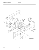BACKGUARD Diagram and Parts List for BES372ES1  Crosley Range