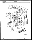CABINET PARTS Diagram and Parts List for GRT26WRAD1  Gibson Refrigerator