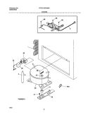SYSTEM Diagram and Parts List for FFC13C3AW0  Frigidaire Freezer