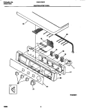 Part Location Diagram of 131445901 Frigidaire BRACKET-CONTROLS