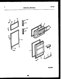 DOOR PARTS Diagram and Parts List for MRT15CHAY0  Uni Refrigerator
