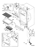 Part Location Diagram of 216492200 Frigidaire Trim-shelf,fixed/cantil ,24.21