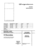 COVER Diagram and Parts List for FRT21FR6AB4  Frigidaire Refrigerator