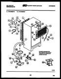 SYSTEM AND AUTOMATIC DEFROST PARTS Diagram and Parts List for TPK180EN2W  Kelvinator Refrigerator