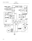 WIRING DIAGRAM Diagram and Parts List for FRA256ST20  Frigidaire Air Conditioner