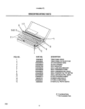 Part Location Diagram of 309628603 Frigidaire TRIM FRAME-SIDES