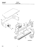 CONTROL PANEL Diagram and Parts List for FEB500CESE  Frigidaire Wall Oven