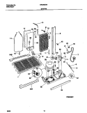 SYSTEM Diagram and Parts List for GRS26ZRHW5  Gibson Refrigerator