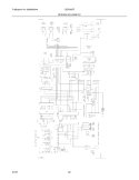 WIRING SCHEMATIC Diagram and Parts List for LESR26EFE4  Frigidaire Refrigerator