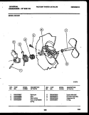 CAM Diagram and Parts List for DB418PW1  Frigidaire Dishwasher