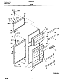 Part Location Diagram of 215870619 Frigidaire Single Handle Trim