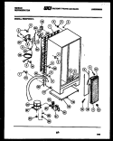 SYSTEM AND AUTOMATIC DEFROST PARTS Diagram and Parts List for RS22F8WS1A  Gibson Refrigerator